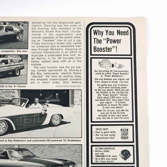 1972 1st Annual Car Craft Street Machine Nationals 7-Page Article 8" x 11" - Picture 15 of 16